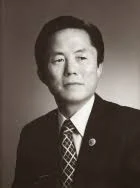Black and white portrait of General Choi Hong Hi